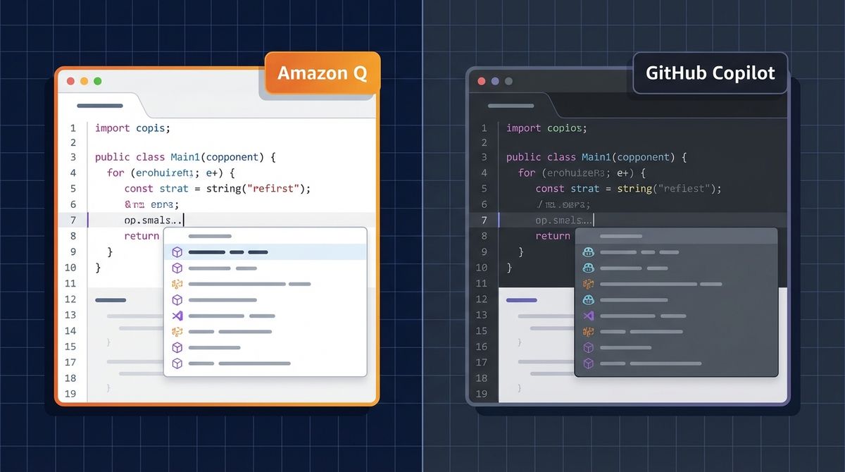 Amazon Q vs GitHub Copilot 2026 | Developer Tools