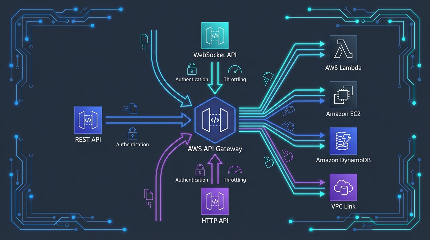 AWS API Gateway Patterns: REST, HTTP, and WebSocket APIs
