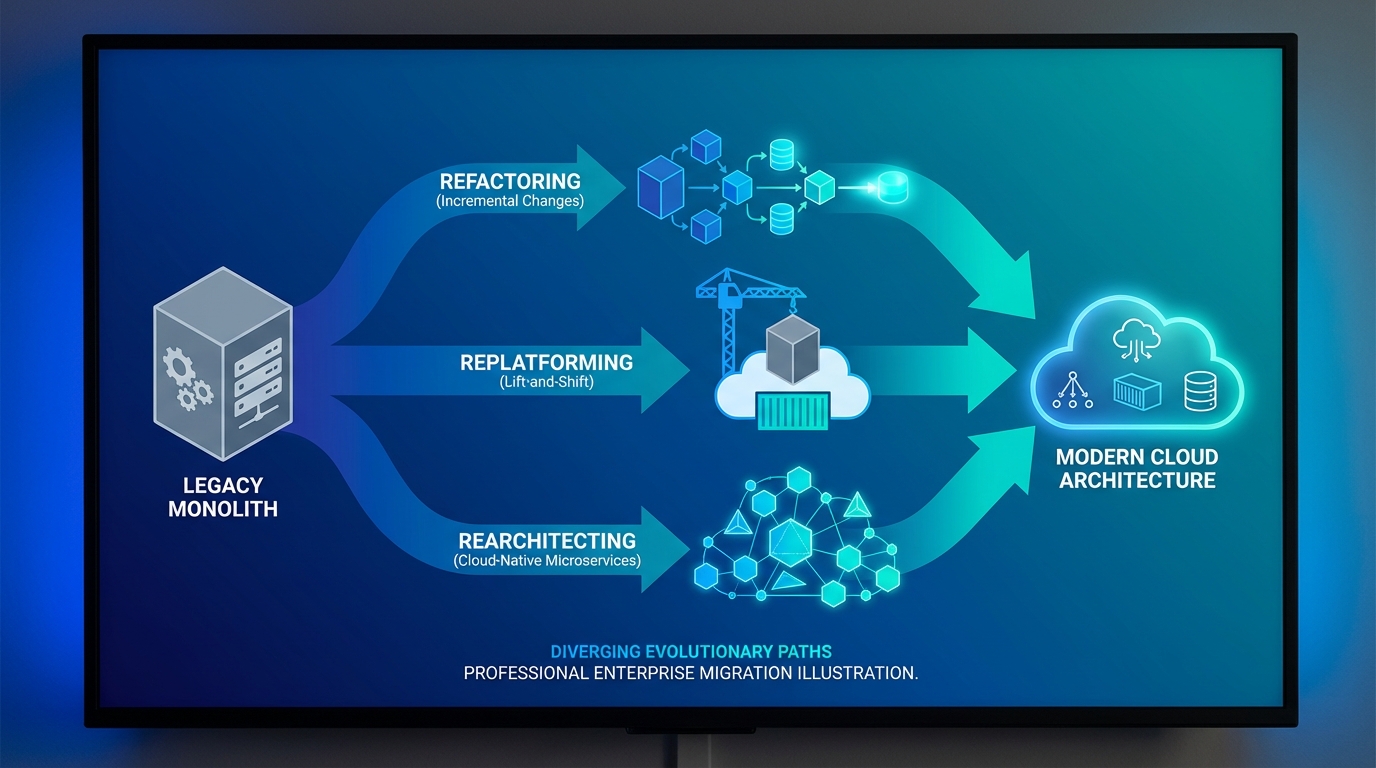 AWS Application Modernization: When to Refactor, Replatform, or Rearchitect