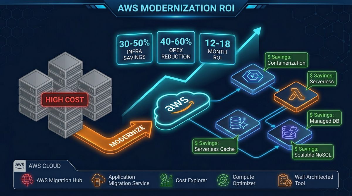 AWS Application Modernization ROI & Business Case