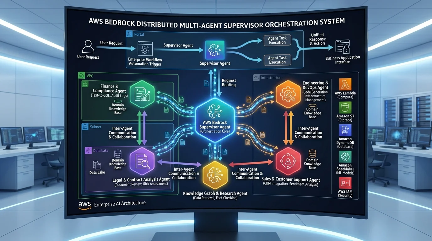 How to Implement AWS Bedrock Multi-Agent Supervisor Pattern in Production