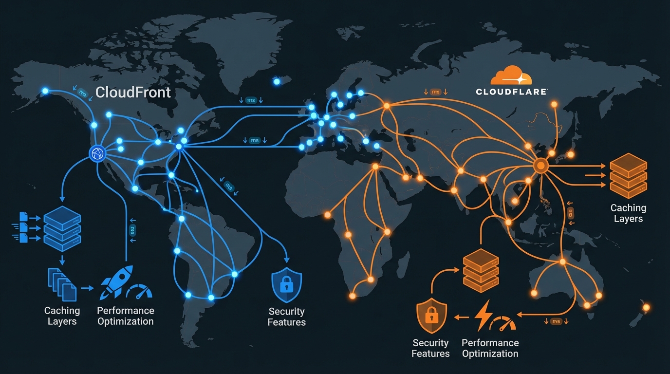 AWS CloudFront vs Cloudflare: Which CDN for Your Enterprise?