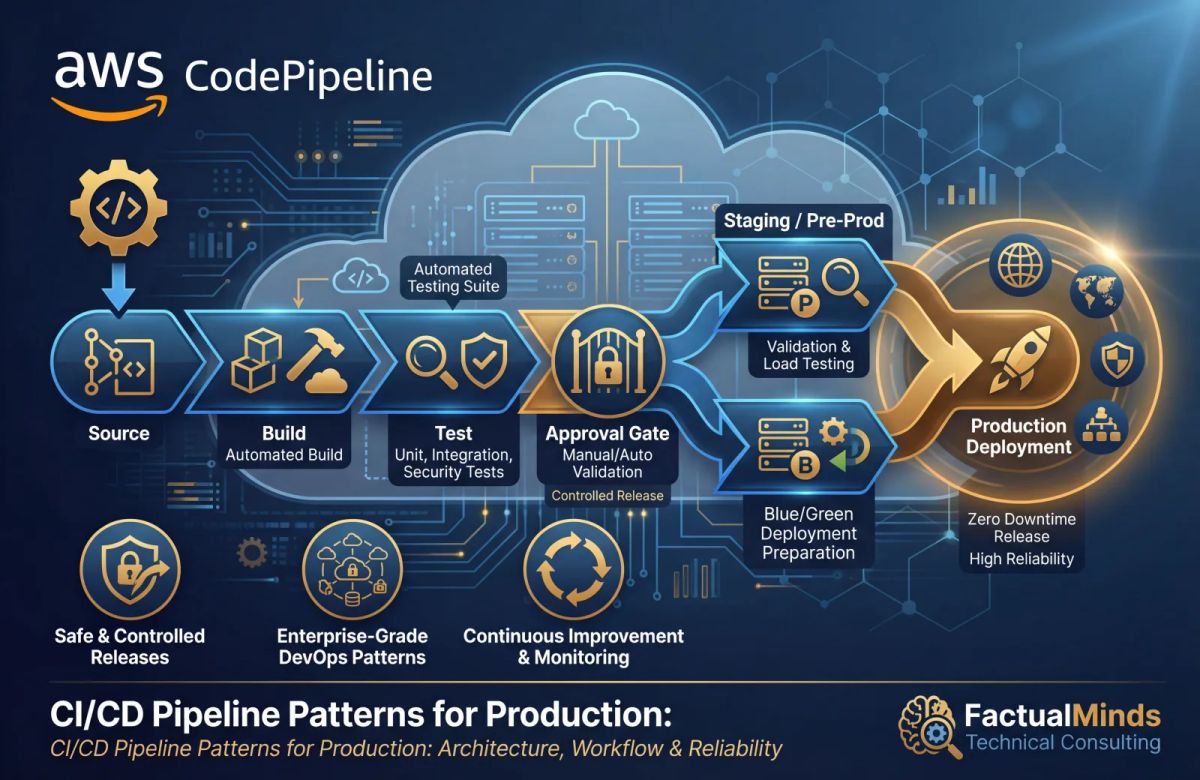 AWS CodePipeline CI/CD Pipeline Patterns