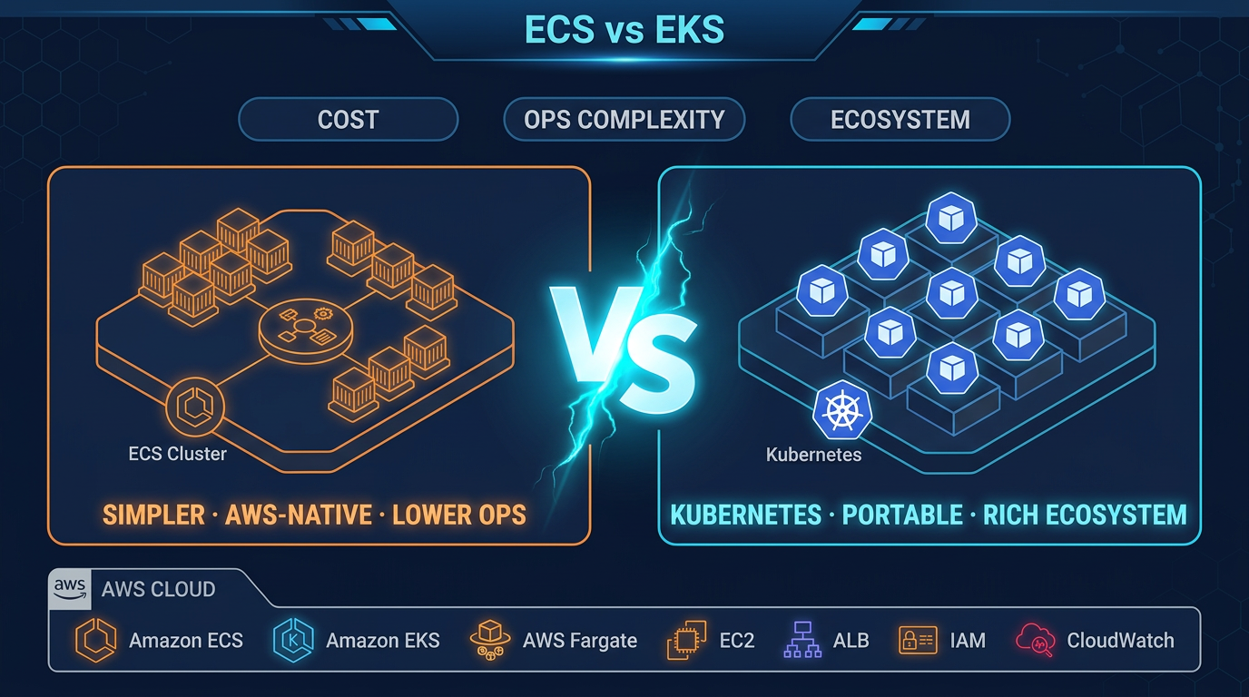 AWS ECS vs EKS: Container Orchestration Decision Guide