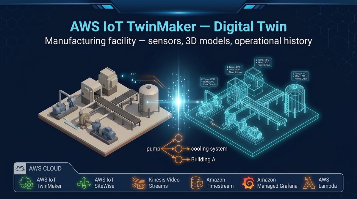 IoT TwinMaker: Digital Twin Architecture for Factories