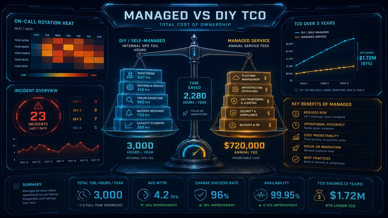 AWS Managed Services Provider vs DIY: Total Cost of Ownership