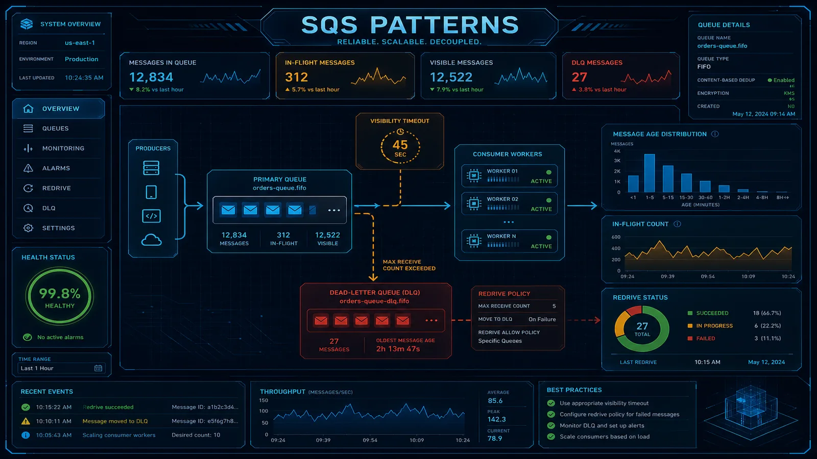 AWS SQS: Reliable Messaging Patterns for Production