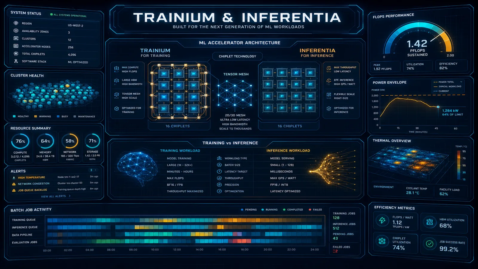 AWS Trainium2 and Inferentia2: Purpose-Built AI Chips for Enterprise ML Cost Reduction