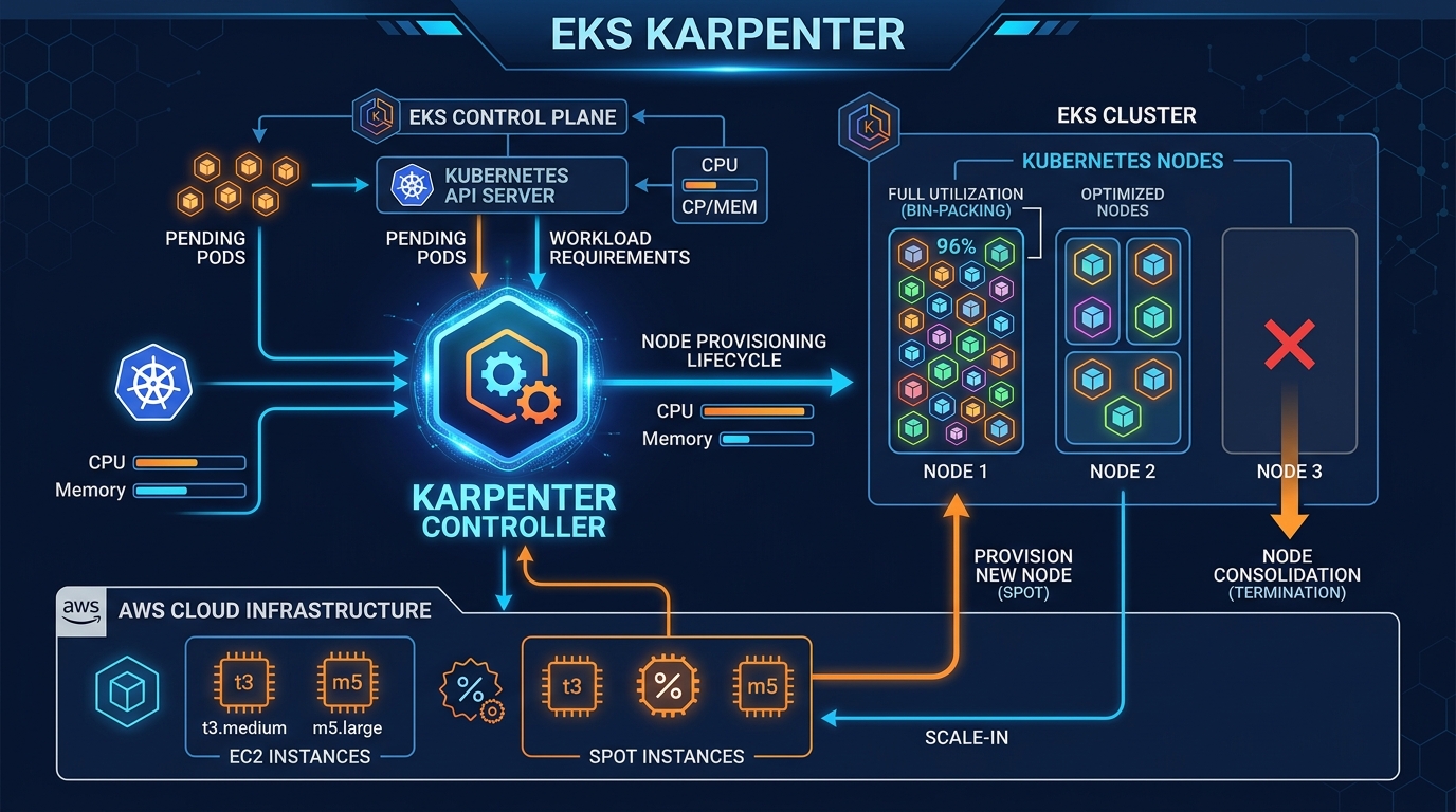 How to Deploy EKS with Karpenter for Cost-Optimized Autoscaling