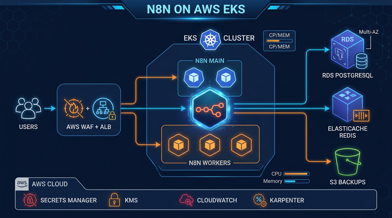 How to Host n8n on AWS EKS: A Production-Ready Deployment Guide