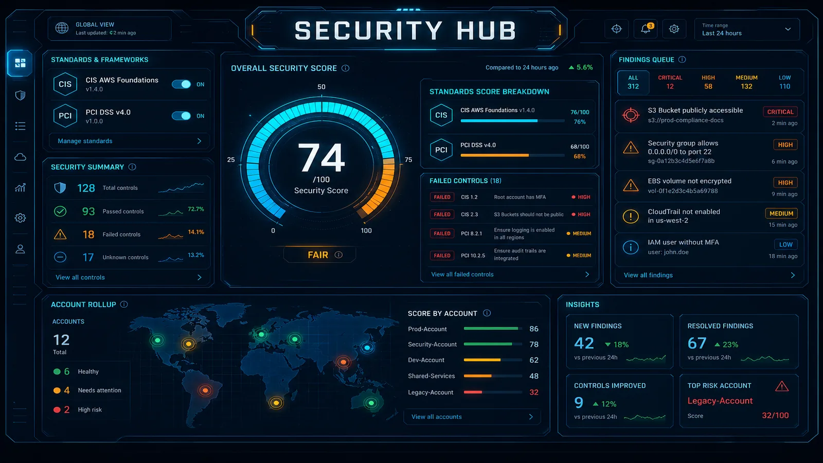 How to Set Up AWS Security Hub for Compliance Monitoring
