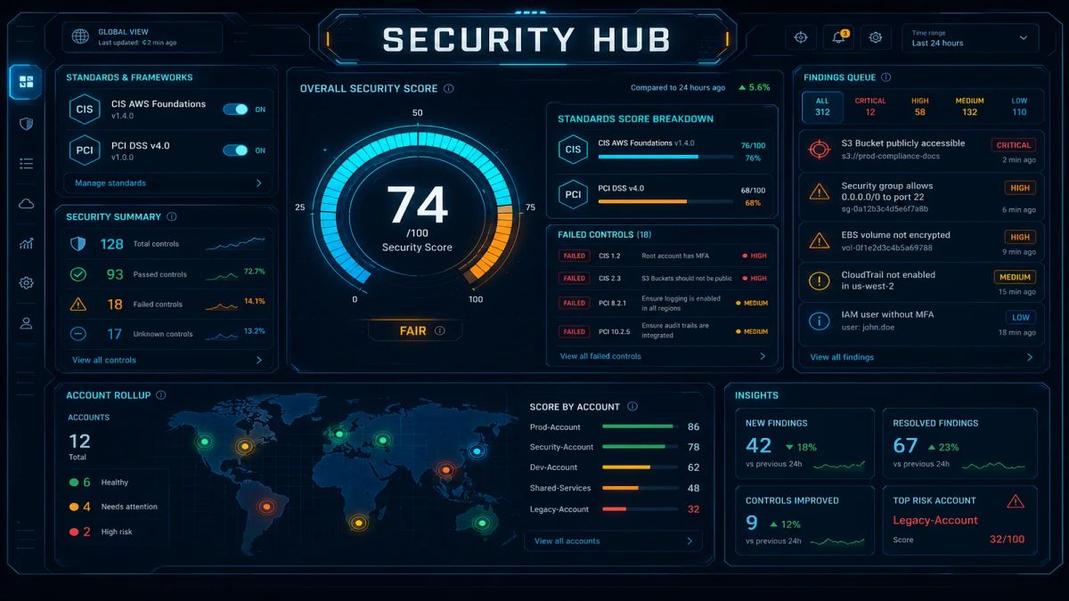 How to Set Up AWS Security Hub for Compliance Monitoring
