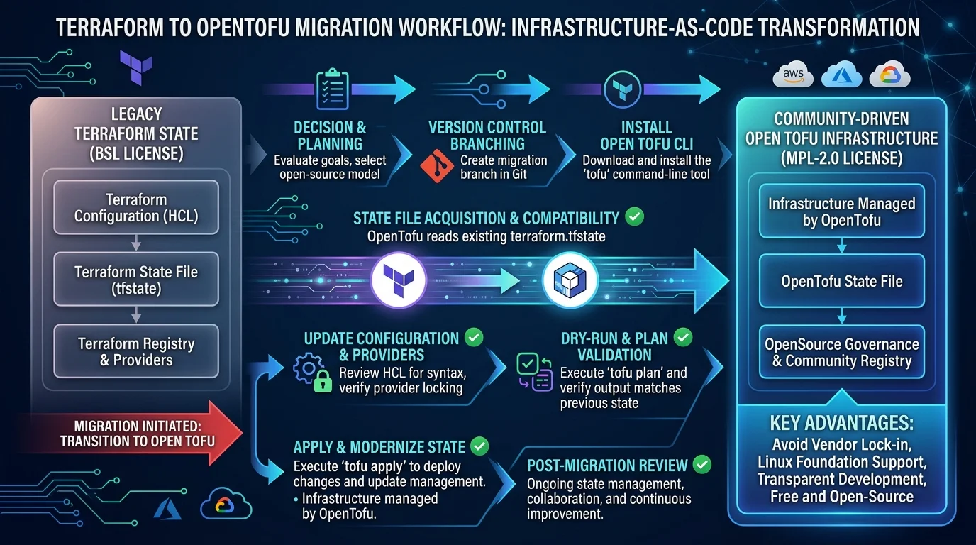 Migrate from Terraform to OpenTofu: What AWS Teams Need to Know