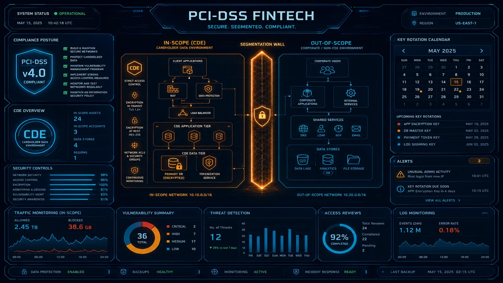 PCI DSS Compliance on AWS: Architecture Guide for Fintech