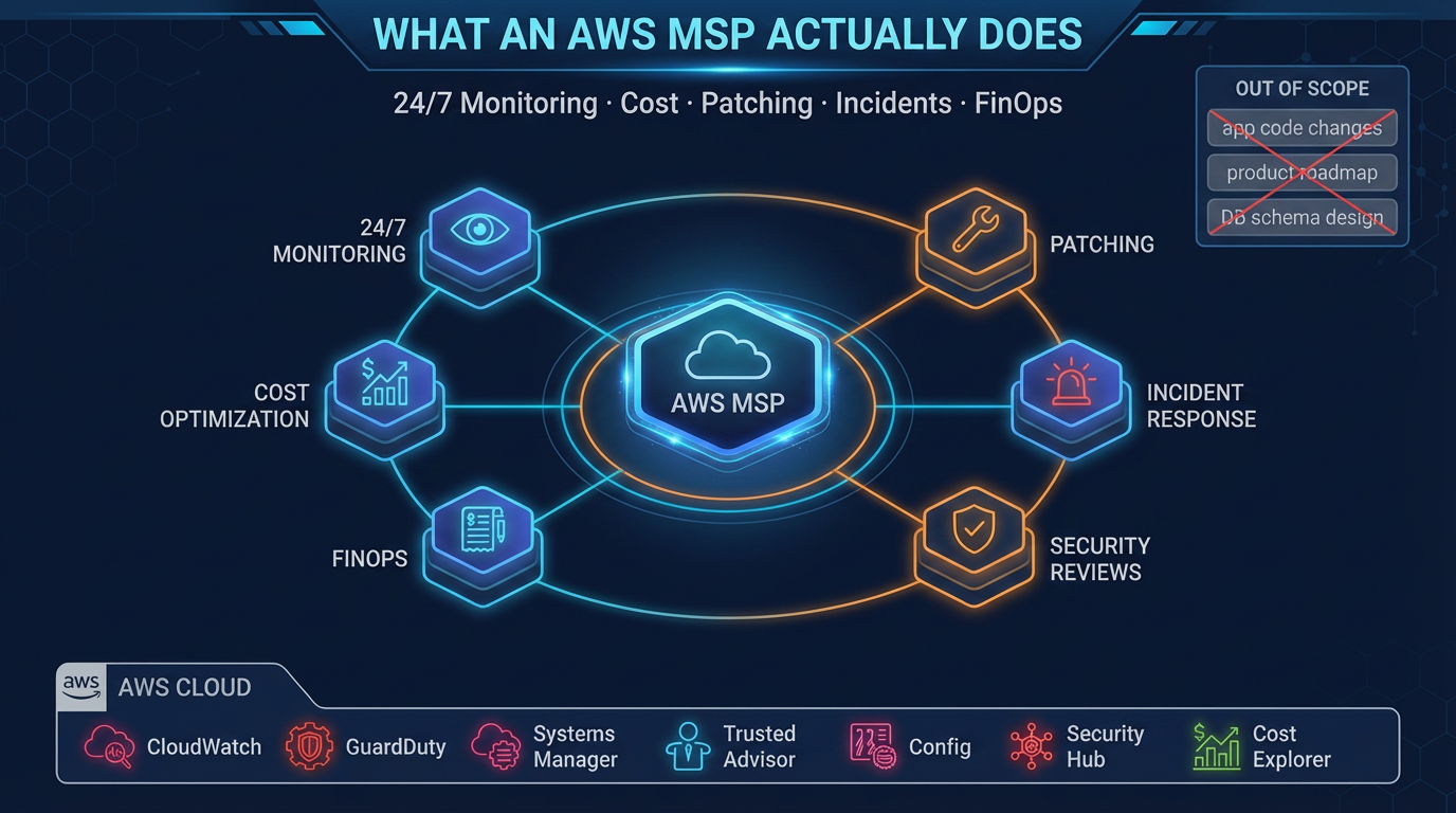 What Does an AWS Managed Services Partner Actually Do? (And What They Don't)